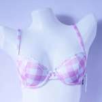 Private label teen girls printed cotton bra